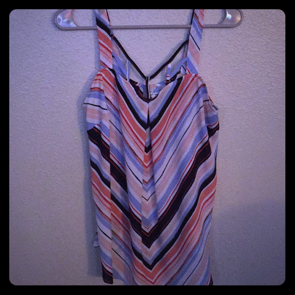 Multi colored tank top
